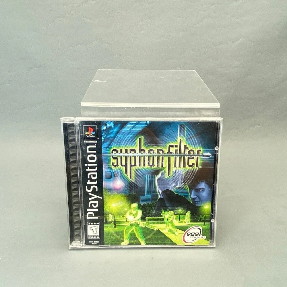 Syphon Filter (Sony PlayStation PS1, 1999) Complete CIB - Tested & Working
